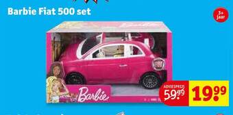 Kruidvat Barbie fiat 500 set aanbieding