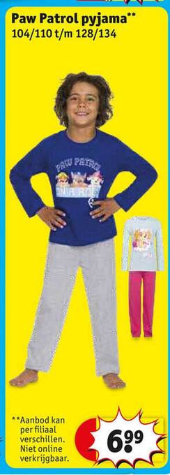 Paw patrol pyjama