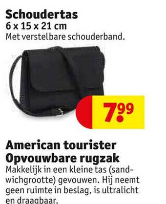 Kruidvat Schoudertas aanbieding