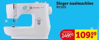 Kruidvat Singer naaimachine aanbieding