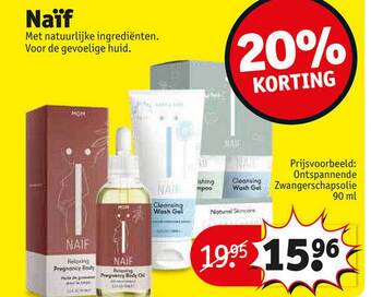 Kruidvat Naïf aanbieding