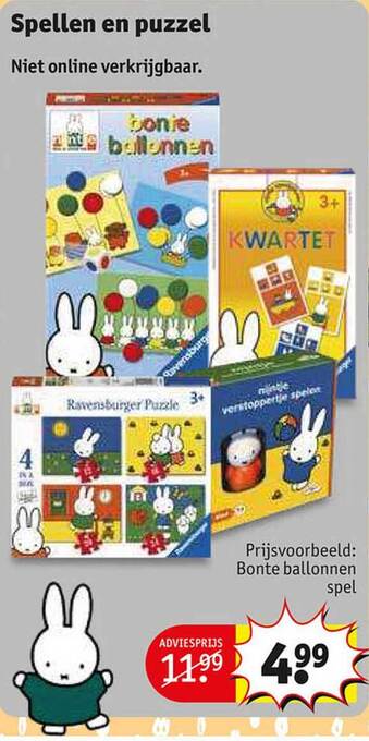 Kruidvat Spellen en puzzel aanbieding
