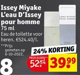 Issey miyake l'eau d'issey pour homme eau de toilette voor heren