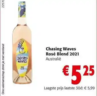Colruyt Chasing waves rosé blend aanbieding