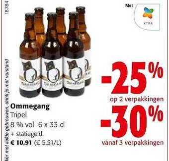 Colruyt Ommegang tripel aanbieding