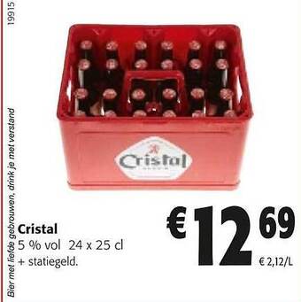 Colruyt Cristal aanbieding