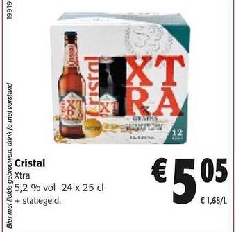 Colruyt Cristal xtra aanbieding