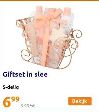Action Giftset in slee aanbieding
