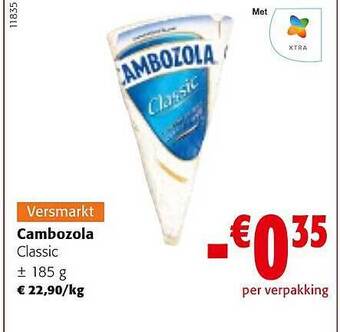 Colruyt Cambozola classic aanbieding