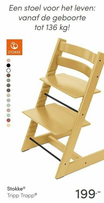 Baby & Tiener Stokke tripp trapp aanbieding