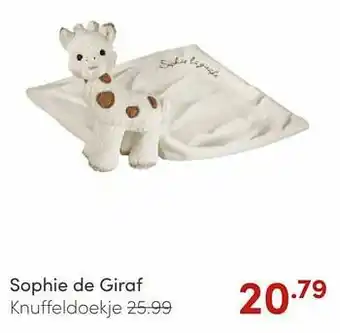 Baby & Tiener Sophie de giraf knuffeldoekje aanbieding