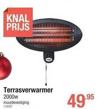 Cevo Terrasverwarmer aanbieding
