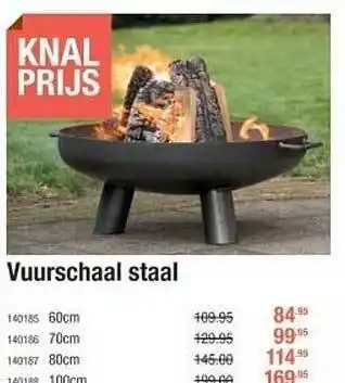 Vuurschaal staal