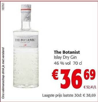 Colruyt The botanist islay dry gin aanbieding
