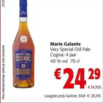 Colruyt Marie galante very special old pale aanbieding