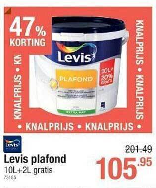 Cevo Levis plafond aanbieding