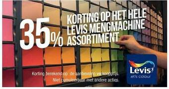 Cevo Levis mengmachine assortiment aanbieding