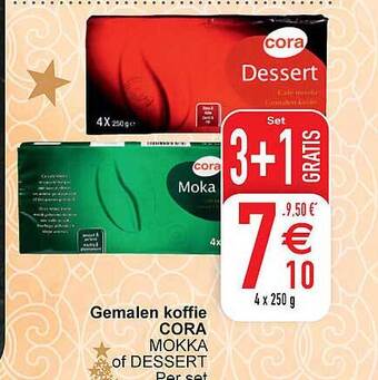 Cora Gemalen koffie cora aanbieding