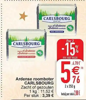 Cora Ardense roomboter carlsbourg aanbieding
