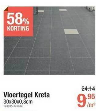Cevo Vloertegel kreta aanbieding