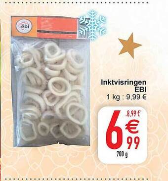 Cora Inktvisringen ebi aanbieding