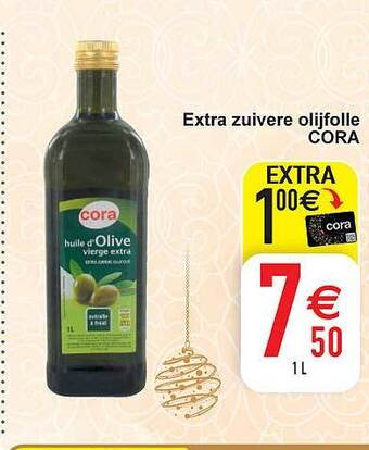 Cora Extra zuivere olijfolie aanbieding