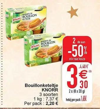 Cora Bouillonketeltje knorr aanbieding