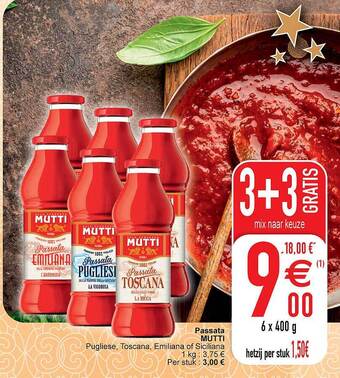 Cora Passata mutti aanbieding