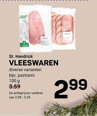 St hendrick vleeswaren