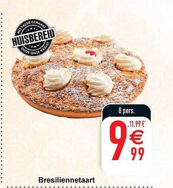Cora Bresiliennetaart aanbieding
