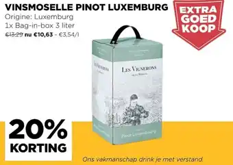 Vinsmoselle Pinot Luxemburg 3L