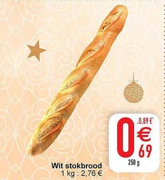 Cora Wit stokbrood aanbieding