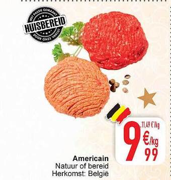 Cora Americain aanbieding