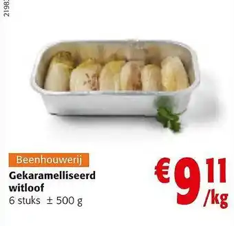 Colruyt Gekarmalliseerd witloof aanbieding