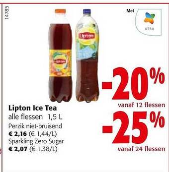 Colruyt Lipton ice tea aanbieding