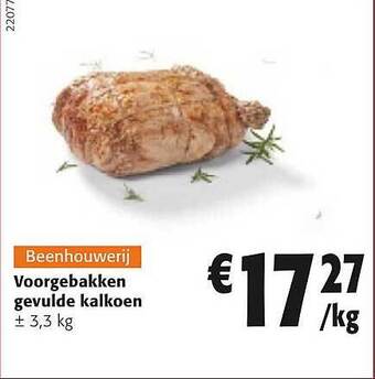 Colruyt Voorgebakken gevulde kalkoen aanbieding