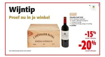 Colruyt Chevalier noёl aanbieding