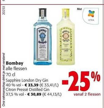 Colruyt Bombay aanbieding