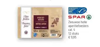 Zeeuwse holle aperitiefoesters