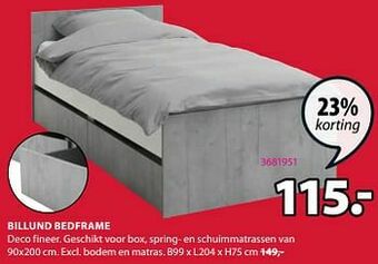 Billund bedframe