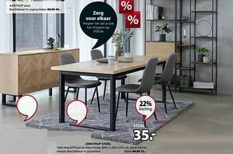 Jysk Jonstrup stoel aanbieding