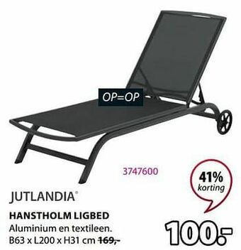 Jysk Hanstholm ligbed aanbieding