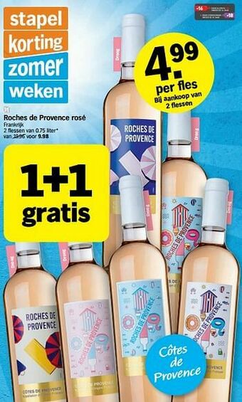 Albert Heijn Roches de provence rosé aanbieding