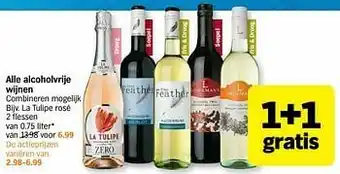 Albert Heijn La tulipe rosé aanbieding