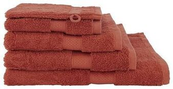 HEMA HEMA handdoeken - zware kwaliteit terra (terra) aanbieding