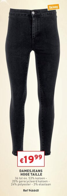 Trafic Damesjeans Hoge Taille aanbieding