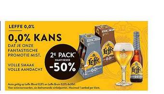 Prik en Tik Leffe 0,0% aanbieding