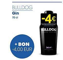 Prik en Tik Bulldog gin aanbieding