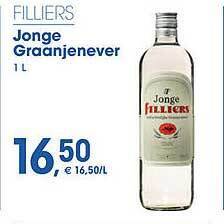 Prik en Tik Filliers jonge graanjenever aanbieding