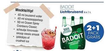 Prik en Tik Badoit lichtbruisend aanbieding